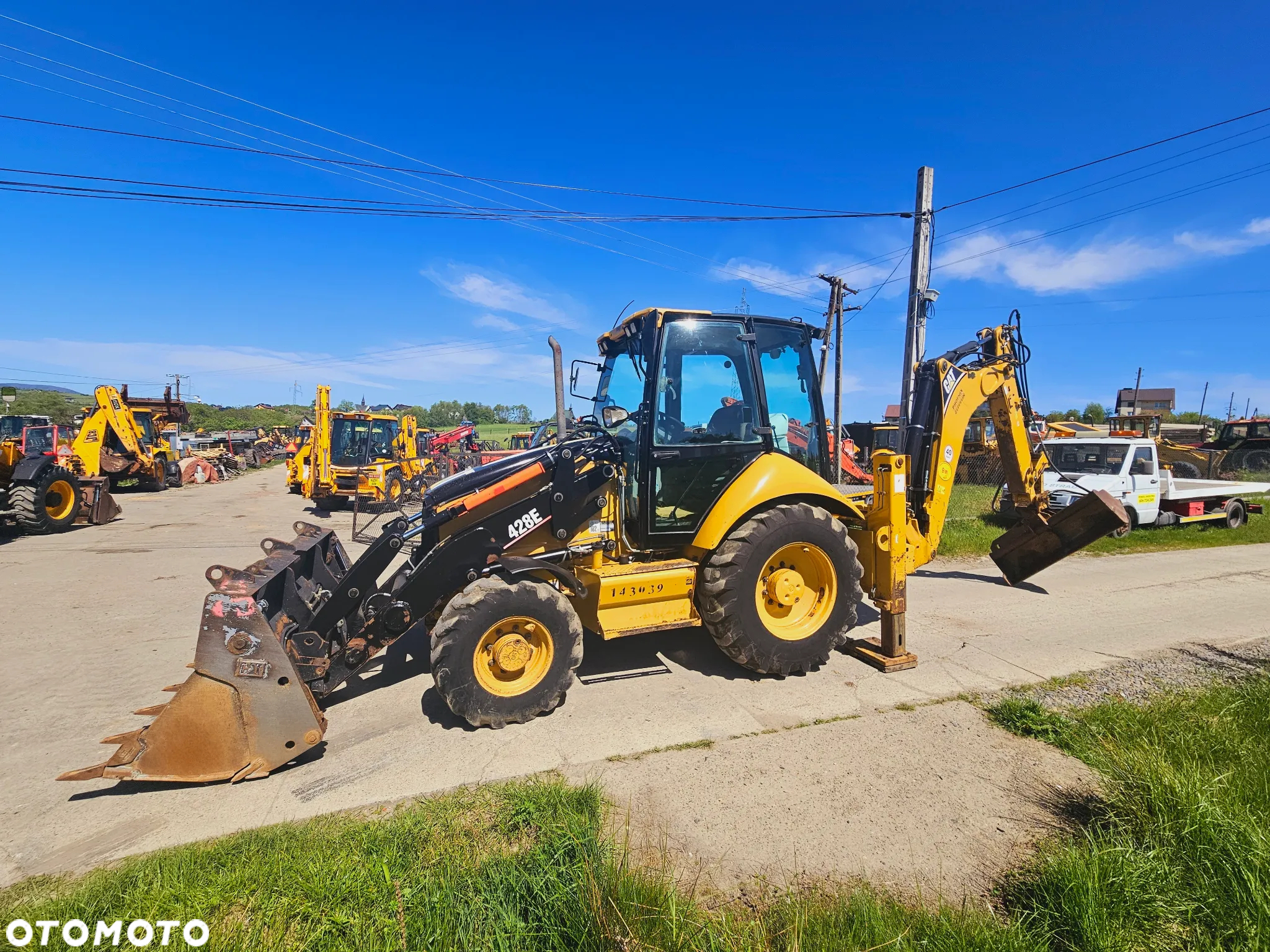 Caterpillar CAT 428E* KOPARKO ŁADOWARKA CATERPILLAR 428E* ŁYŻKA SKARPOWA HYDRAULICZNA* ZAMIANA* SKUP* FINANSOWANIE* LEASING** - 5
