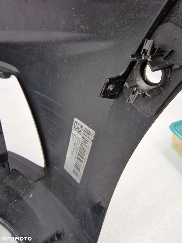 AUDI A4 B9 LIFT 8W0 19- ZDERZAK PRZEDNI PRZÓD OPCJA NA 6X PDC , ŁADNY , CZARNY METALIK , NR 8W0807437AH / 8W0807437AJ / 8W0807437AK / 8W0807437AL / 8W0807437AM / 8W0807437AN , NR AUKCJI NZ727 - 32