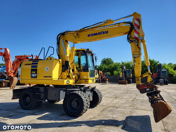 Komatsu PW 160 -10 spr z Niemiec