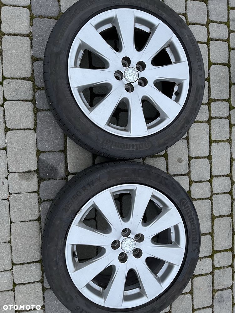 Alufelgi 5x100 17 cali Toyota Prius Verso Yaris Corolla GT 86 Avensis - 5