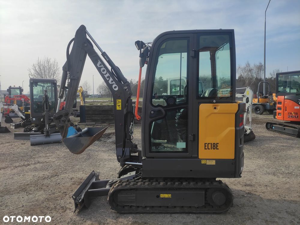 Używany Volvo EC 18 E rozsuwane gąsienice 2021 - 89 500 PLN - Otomoto.pl