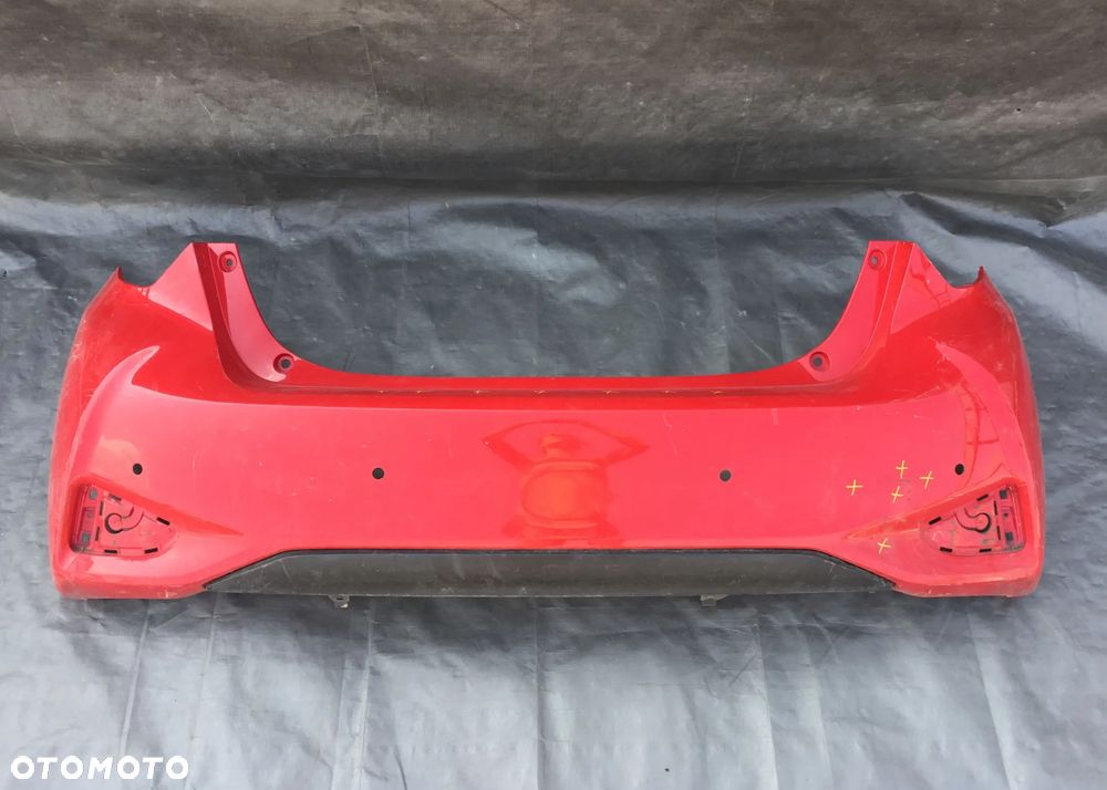 TOYOTA YARIS III LIFT 2017-2020 ZDERZAK TYLNY TYL - 1