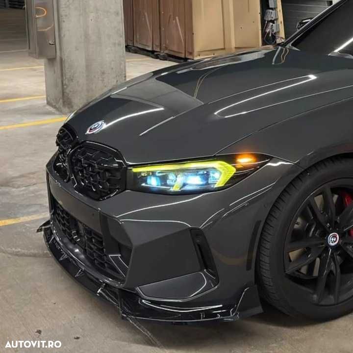 Prelungire Lip Bara Fata M BMW G20 G21 LCI Facelift 2022+, Model 2 - 5