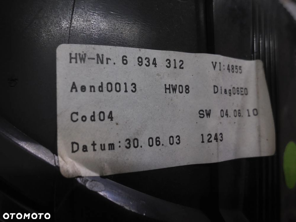 BMW 5 E60 E61 2005 Licznik / Prędkościomierz EUROPA 6937618 - 4