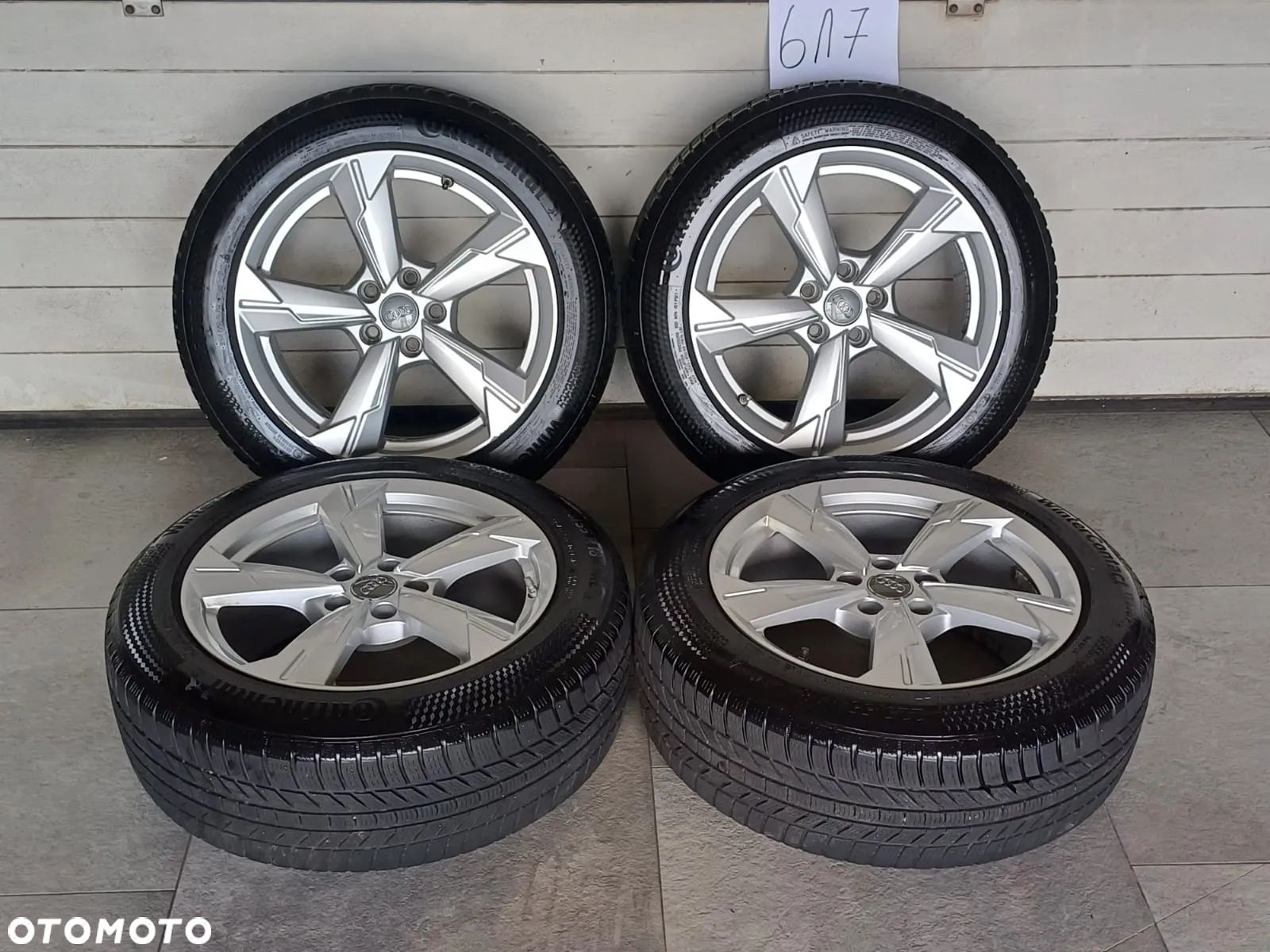 NR 617 Koła Zimowe Alufelgi AUDI A6 C8 ,A7 C8, A6 C7 225/55/18 Continental - 1