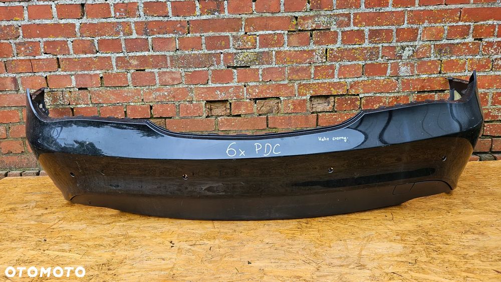 MERCEDES CLA C117 W117 13-16 Zderzak tył pod czujniki parkowania Zderzak tylny 6x PDC Spojler A1178850325 - 1