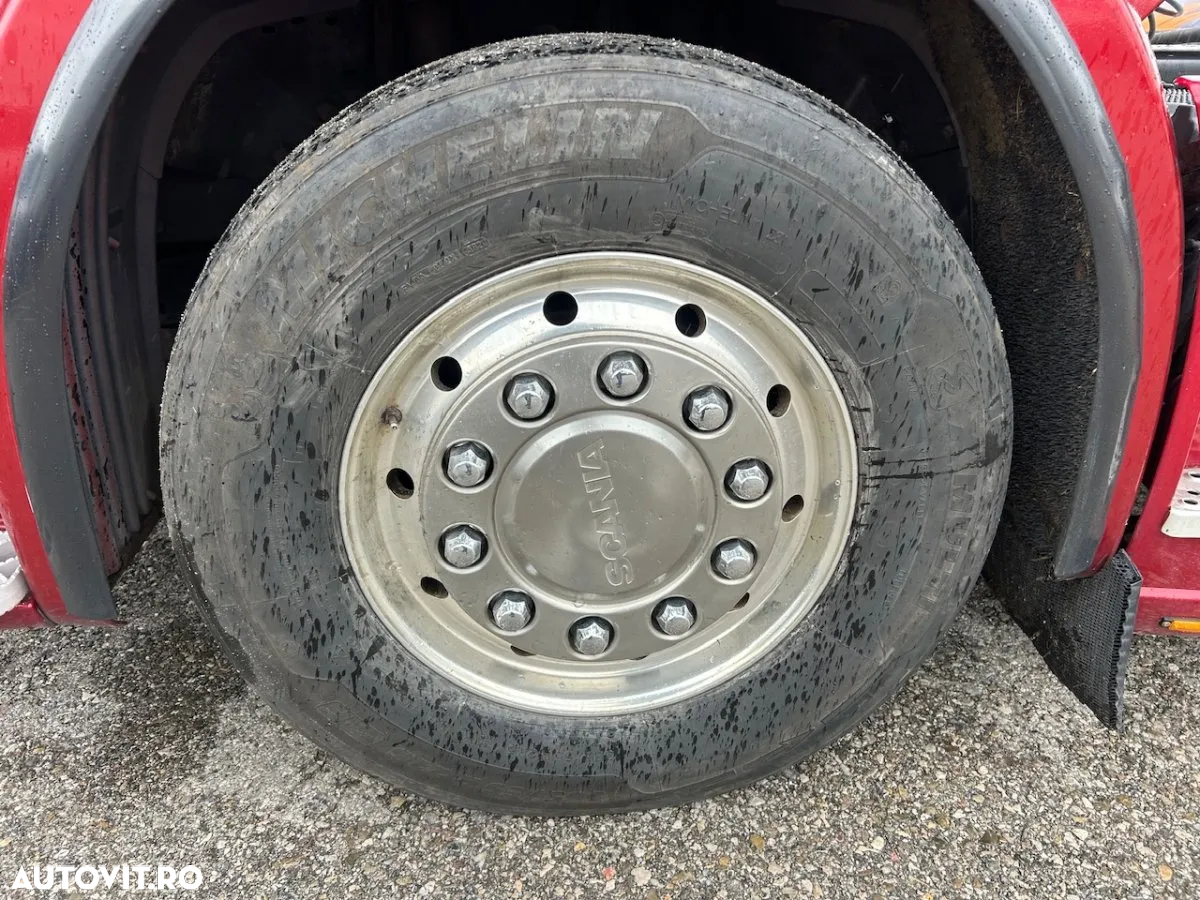 Scania R520, V8, Retarder, kit walking floor, factura externa - 11