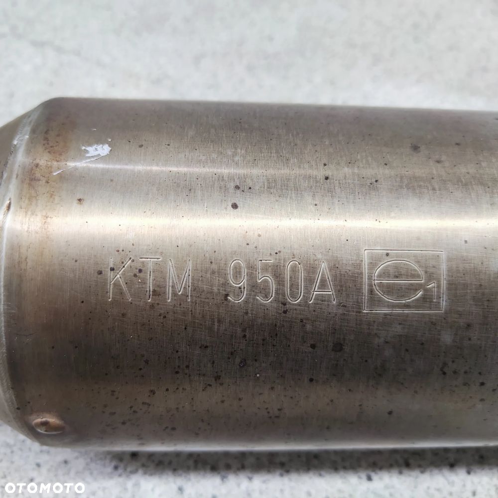 Tłumik, wydech, osłona wydechu, tłumika KTM 950 Supermoto - 15