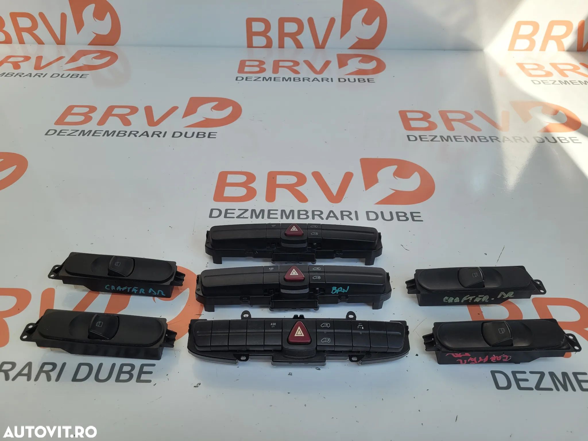 Buton geamuri electrice / buton avarie pentru Vw Crafter / Mercedes Sprinter Euro 4 /5 (2006-2015) - 1