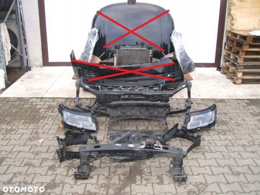 RANGE ROVER VOGUE L405 lift BŁOTNIK LAMPY WZMOCNIENIE PRZÓD CHŁODNICE