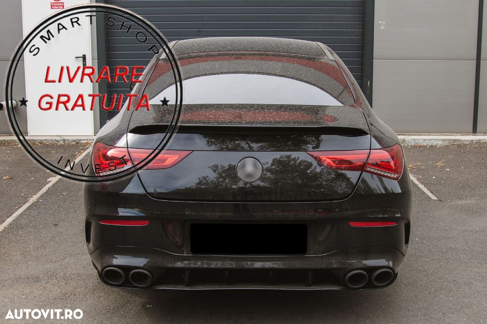 Eleron Portbagaj Mercedes CLA Coupe C118 (2019-up) Negru Lucios- livrare gratuita - 11
