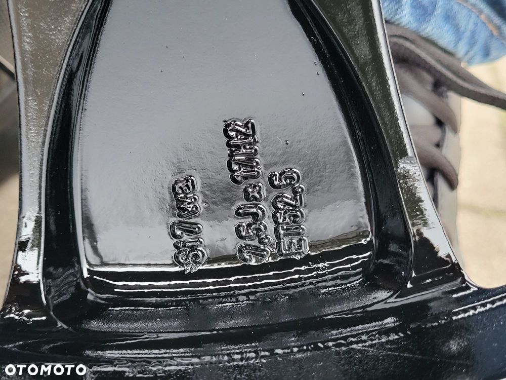 Alufelgi oryginał Mercedes 5x112 7,5Jx17 et52,5 cb66,6mm czarny polysk - 8