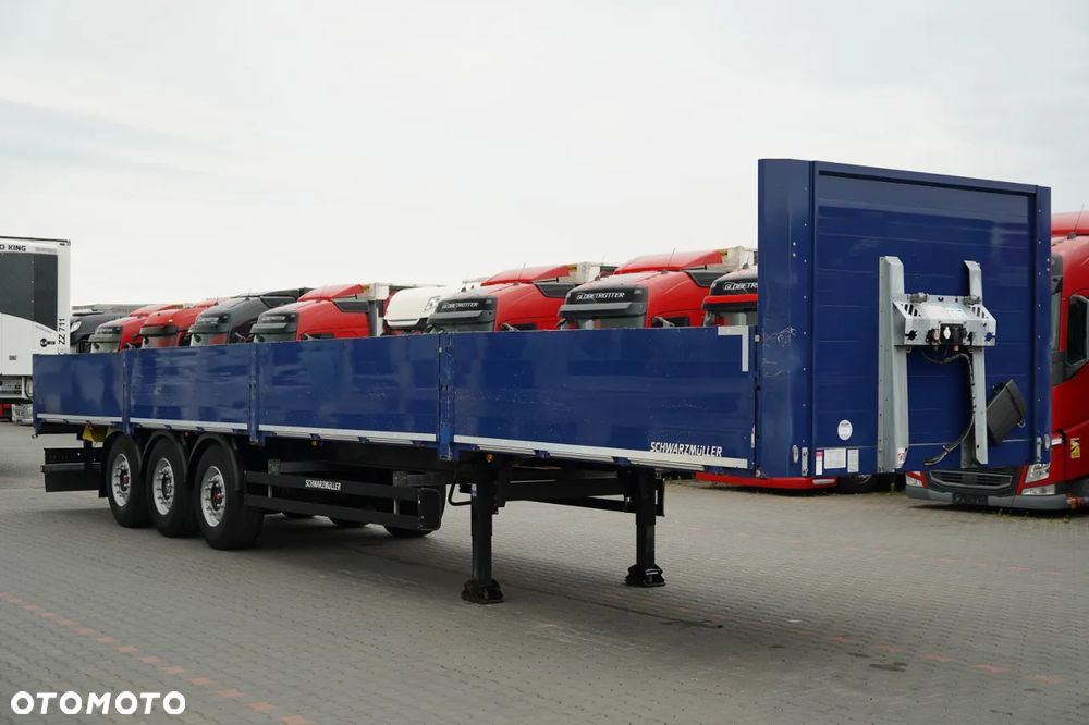 Schwarzmuller NACZEPA / BURTOWA / OŚ PODNOSZONA / SAF / DO BUDOWLANKI - 7