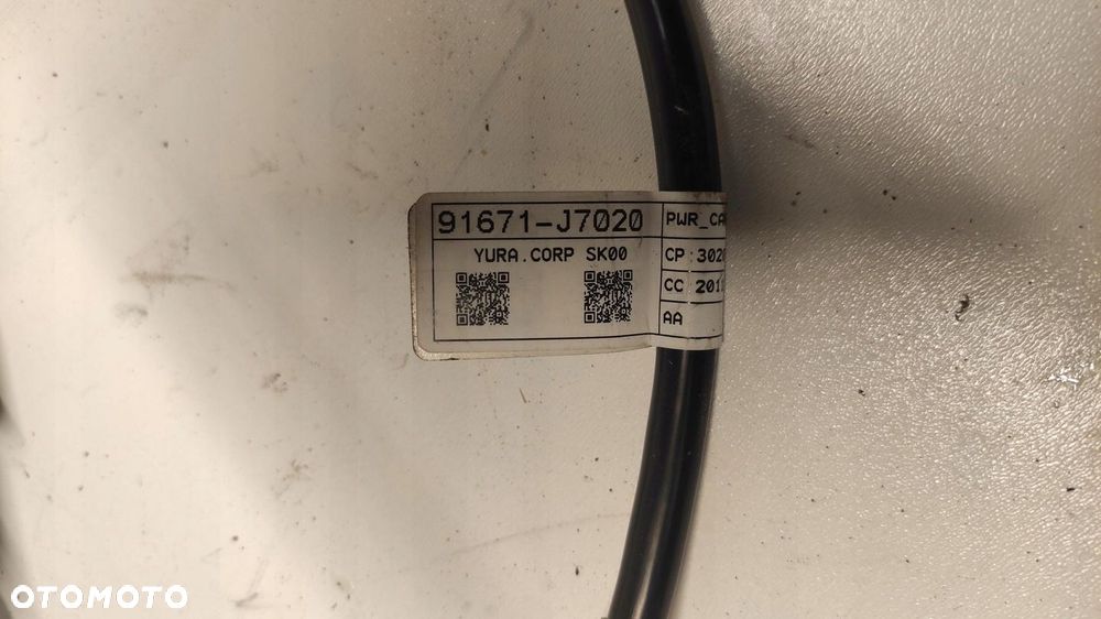 KIA CEED III 1.6 CRDI 48V INSTALACJA PRZEWODY BATERI 91671-J7020 - 5