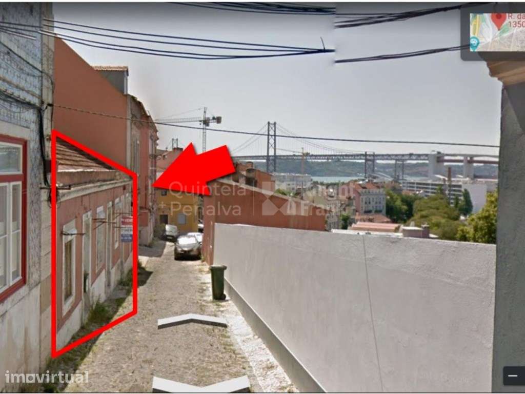 Prédio por recuperar, Tapada das Necessidades com vista rio - Grande imagem: 5/15