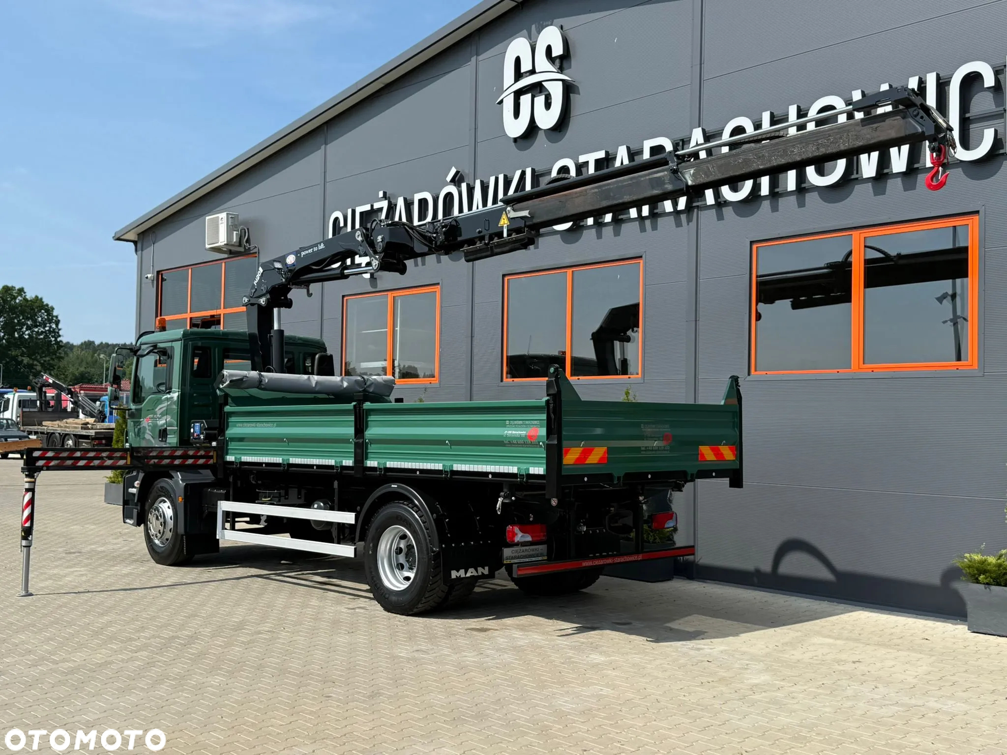 MAN TGM TGL TGS 18.250 // E5 // wywrotka 3-S + HDS HMF 1420 - K2 // budowlanka // energetyka //żuraw dzwig kran crane // Świeżo sprowadzony - 27