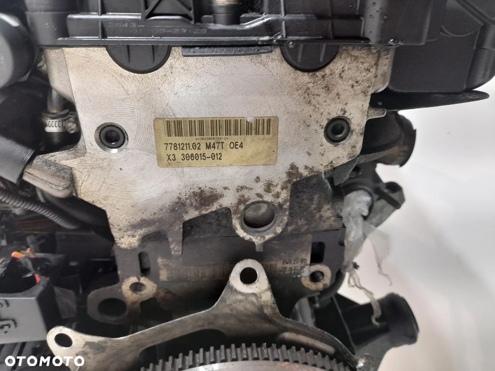 SILNIK KOMPLETNY BMW X3 E83 2.0D M47D20 204D4 - 5
