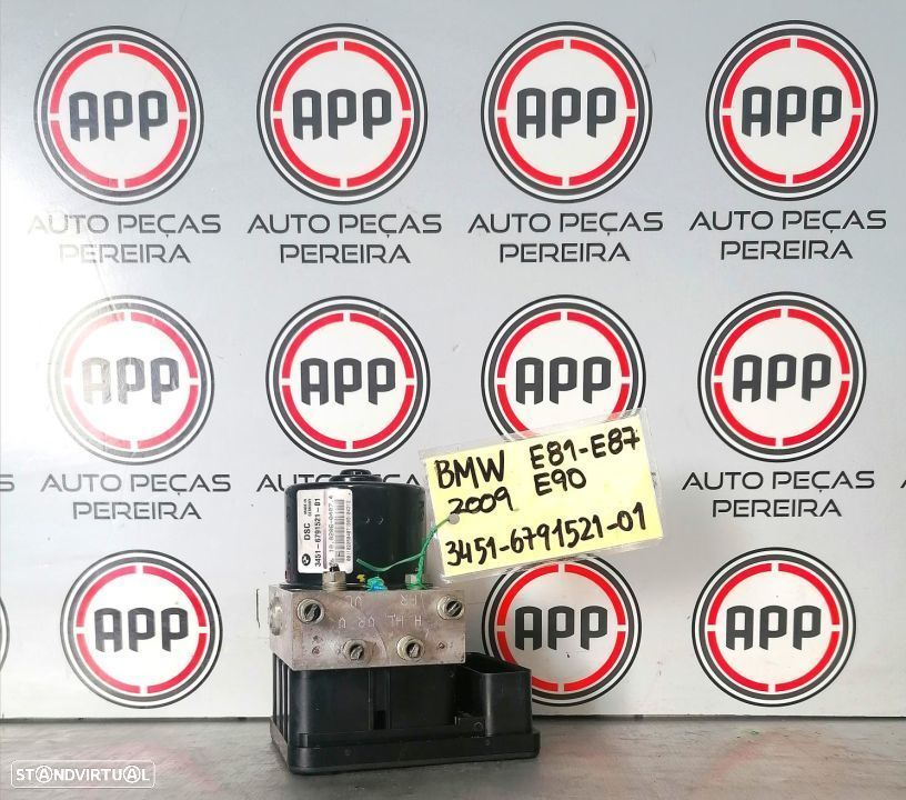 Módulos de abs BMW E81, E87, E90 referência 3451-6791521-01, 3451-6771486-01,  10.0206-0250.4,   34.516772213, 8200451505A. - 1