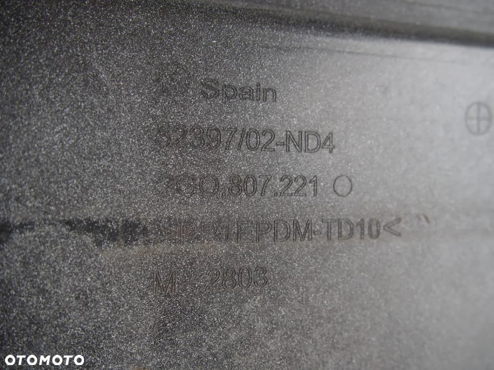 Volkswagen Polo 17r Zderzak przod przedni VW PDC - 8