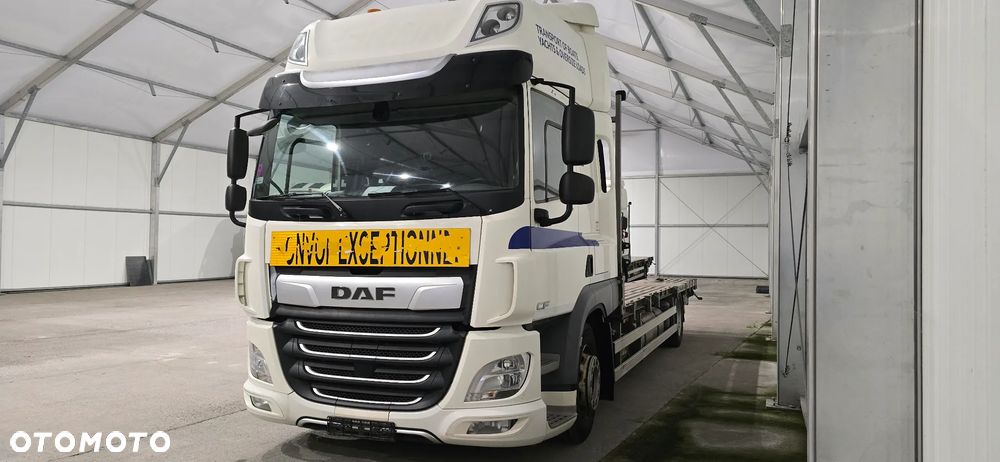DAF CF 410 EURO 6 Laweta - Platforma super stan - 10