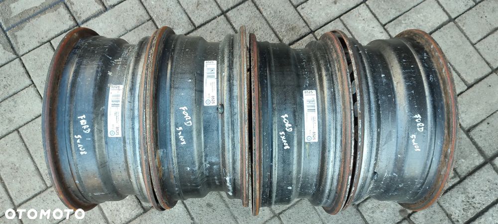 FELGI STALOWE 5x108 6Jx 15 CALI ET 52.5 FORD TRANSIT TURNEO CONNECT 4 SZTUKI KOMPLET - 7
