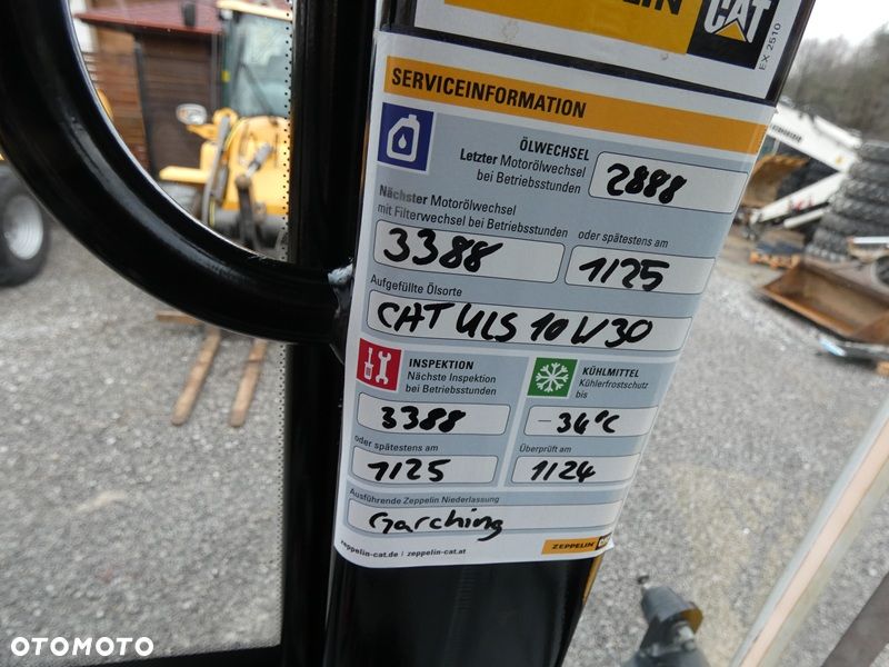 Caterpillar CAT 908M z Niemiec / KLIMA / 2998mtg / - 13