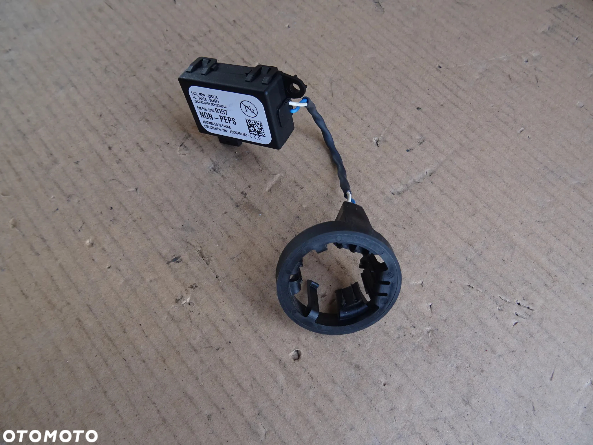 OPEL INSIGNIA ASTRA J ZAFIRA C MODUŁ ANTENA PĘTLA IMMO pin carpass sps programowanie - 7