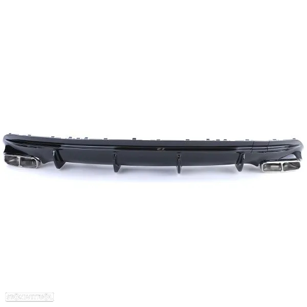 Difusor com Ponteiras Mercedes CLA W117 X117 (2013 a 2018) - 6