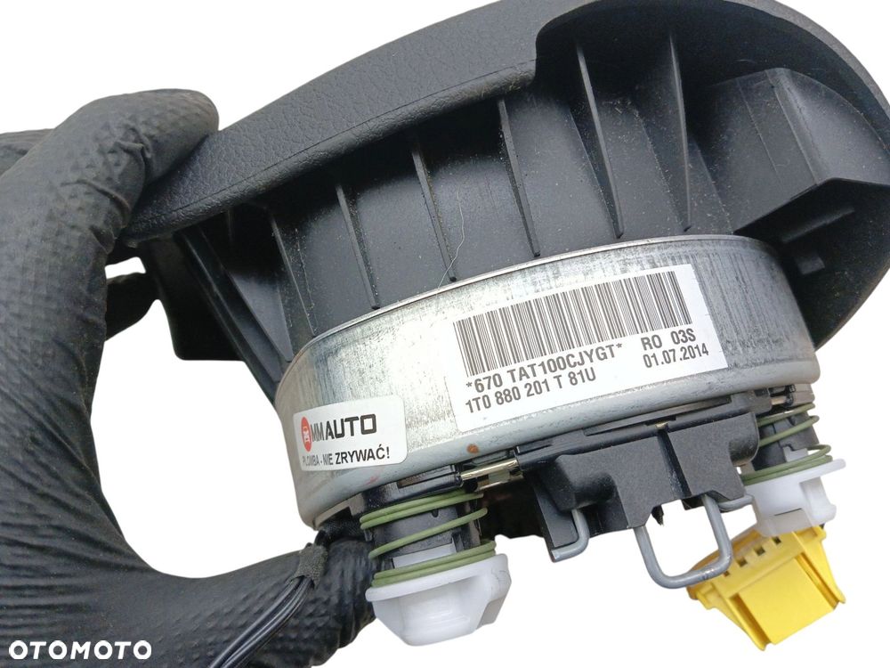 PODUSZKA KIEROWCY VOLKSWAGEN TIGUAN I 5N LIFT (2011-2016) 2.0 TDI 140KM 1T0880201T - 5