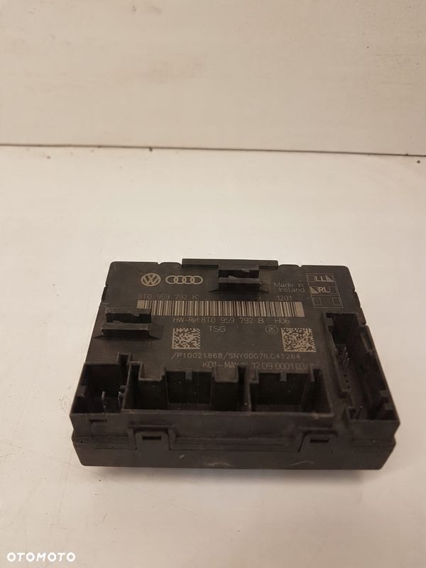 MODUŁ STEROWNIK DRZWI AUDI A5 8T0959792K - 1