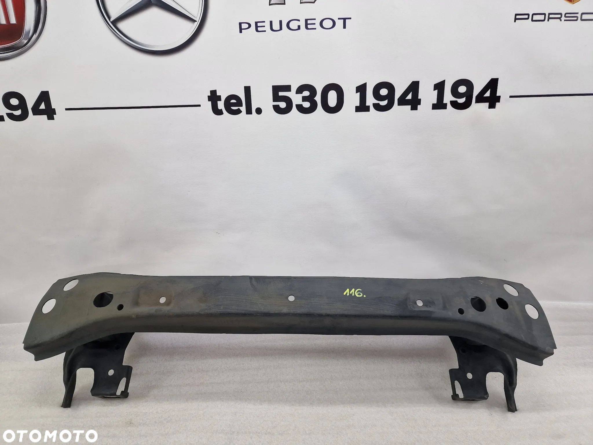 VW T5 LIFT / T6 7E0 09-19 BELKA PRZEDNIA PRZÓD / POD ZDERZAK PRZEDNI , NR 7E0807109B , NR AUKCJI BEL116 - 1