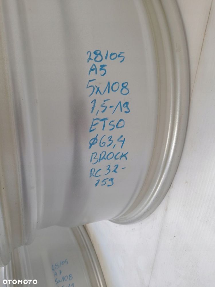 Felga aluminiowa Brock RC32-759 7.5" x 19" 5x108 ET50 - 6