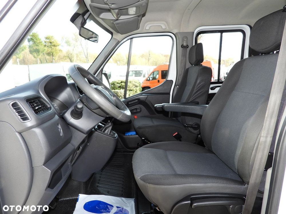 Renault MASTER WYWROTKA PODWÓJNA KABINA DOKA 6 MIEJSC TEMPOMAT LEDY KLIMATYZACJA  145KM - 25