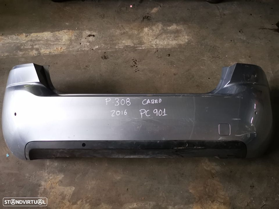 PEUGEOT 308 II CARRO PARA CHOQUES TRAS PC901 - 1