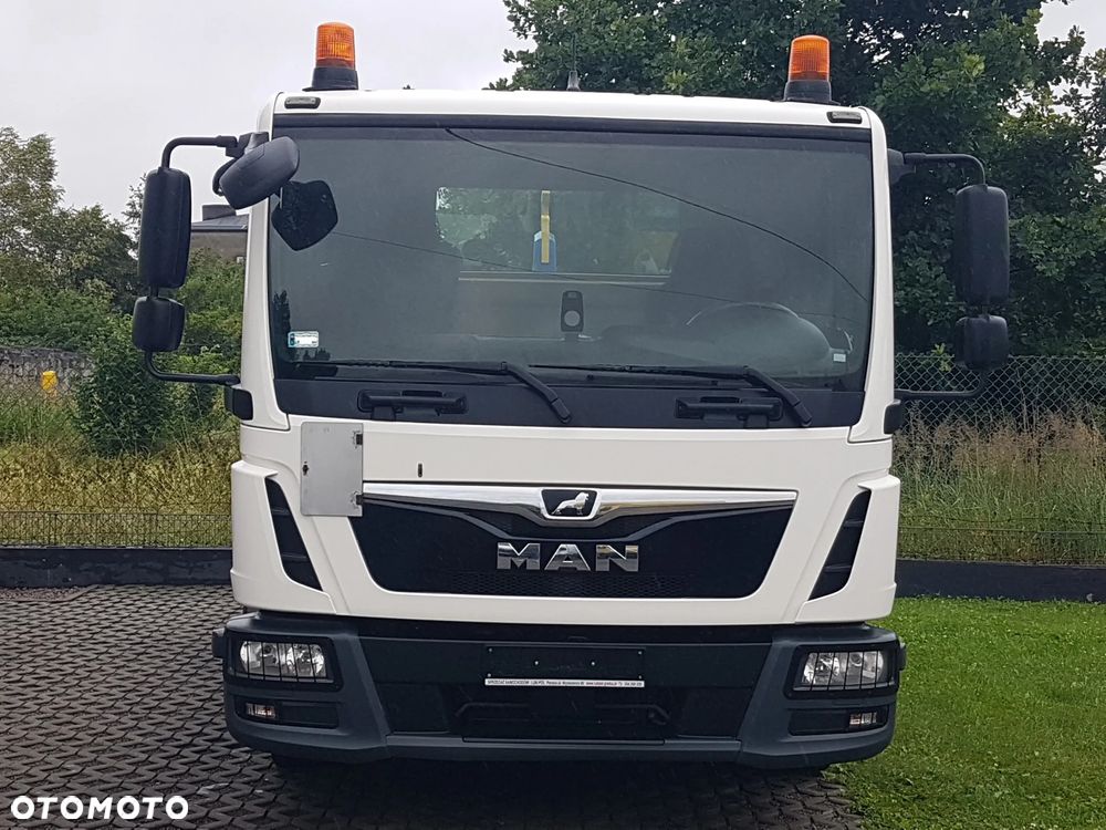 MAN TGL 12.220 HAKOWIEC SKIBICKI 4x2 KLIMA HAKOWIEC DO KONTENERÓW MANUAL 12T POD KONTENERY - 21