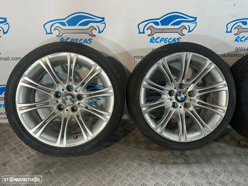 .Conjunto Jantes 18 Originais Pack M Style 135 BMW Serie 5 E60 Carro E61 Carrinha 8J ET20 5x120 7 905 320 - 5