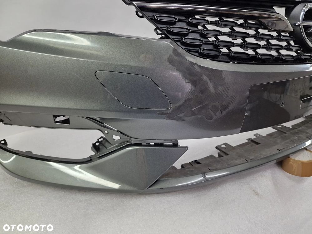 OPEL ASTRA K V 5 LIFT 18- ZDERZAK PRZEDNI PRZÓD + KOMPLETNA ATRAPA , BEZ PDC I SPRYSKÓW , NR 39130492 , NR AUKCJI NZ1013 - 4