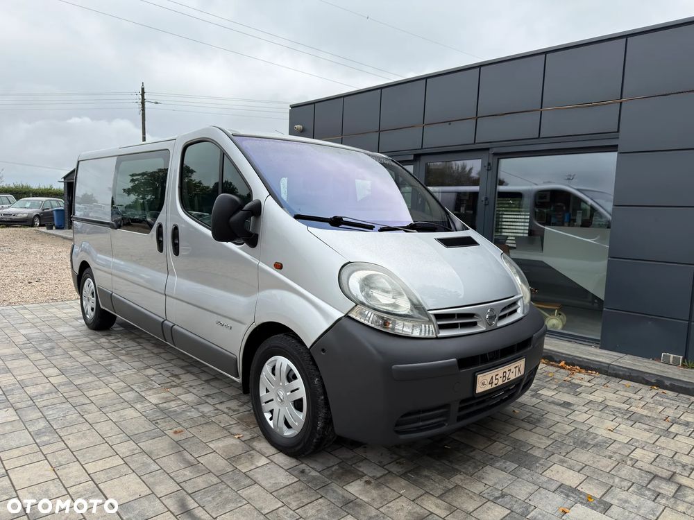 Renault Trafic 2.5 Diesel Brygadówka L2H1 Long Długi 5 Osobowy Klimatyzacja Gwarancja Kredyt - 22