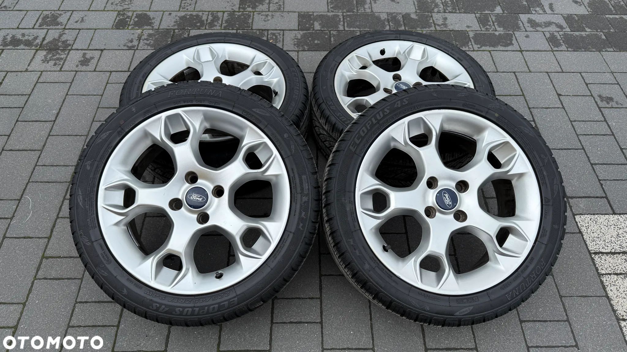 Koła aluminiowe 225/45 R17 4x108 ford volvo ET47 felgi - 1
