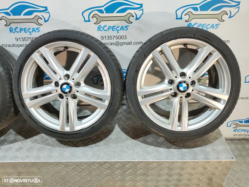 JANTES ORIGINAIS BMW SERIE 1 F20 F21 PACK M STYLE 386M 18 POLEGADAS 7,5J 8J ET34 ET37 5X120 - 4