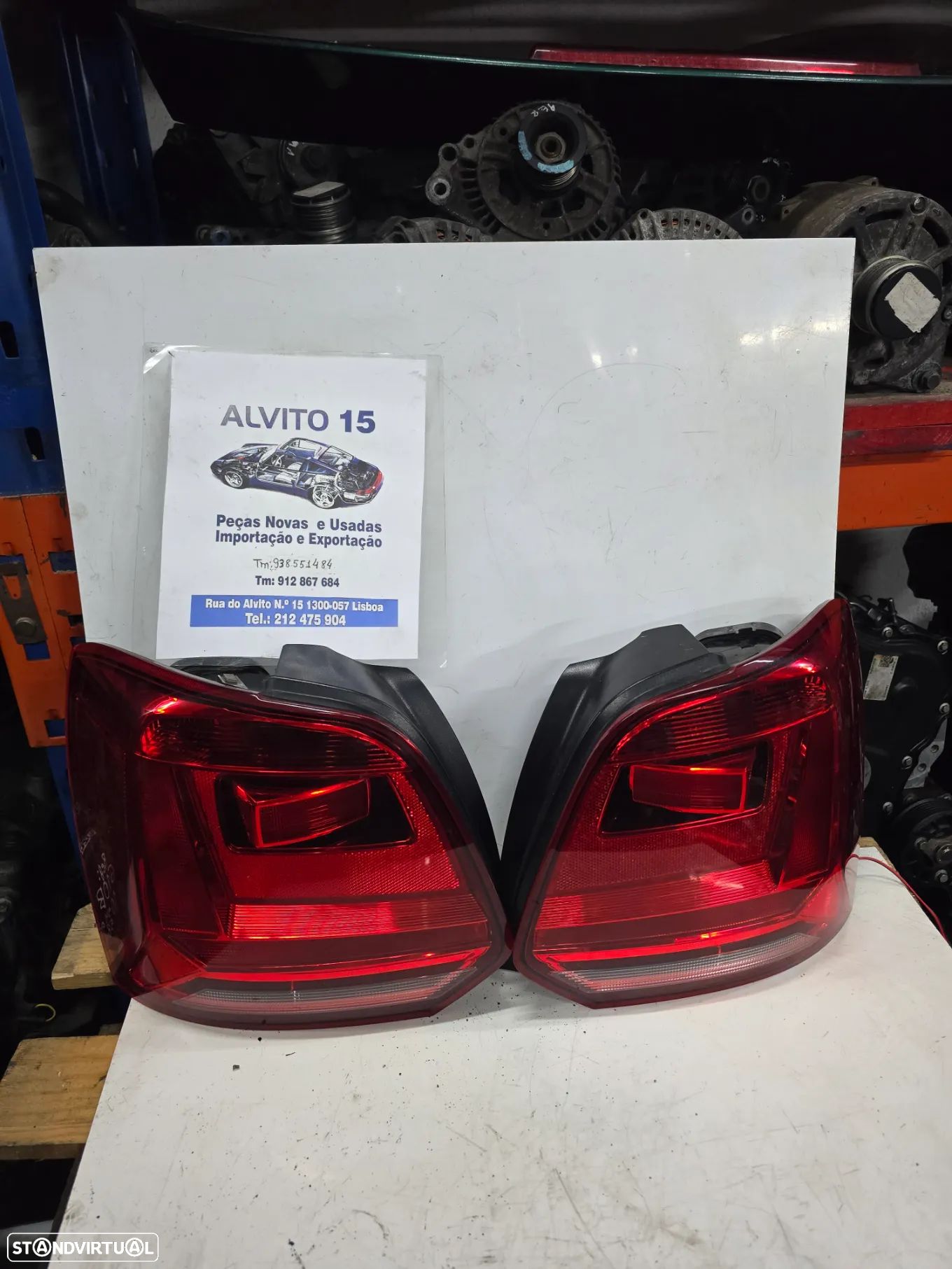 Farolins / farolim VW Polo V 2016 - esquerdo - direito - 1