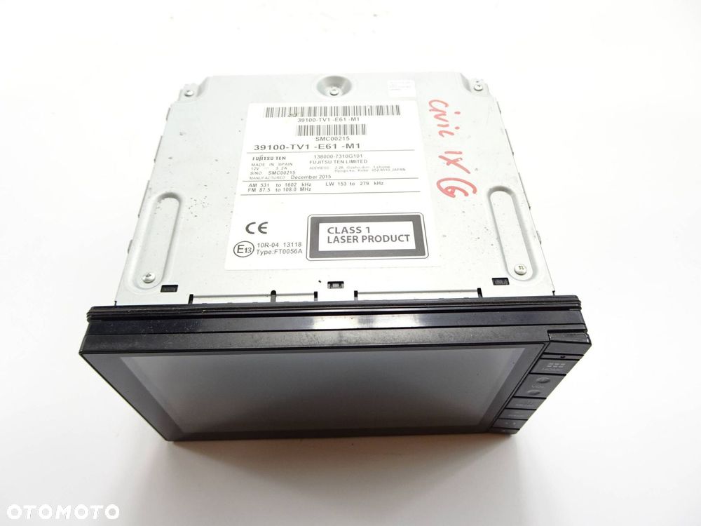 radio cd gps honda civic ix - 3