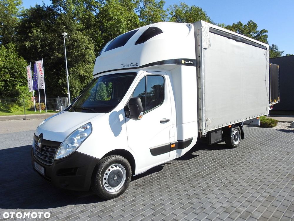 Renault MASTER PLANDEKA 8 PALET WEBASTO TEMPOMAT KLIMATYZACJA PNEUMATYKA  170KM - 20