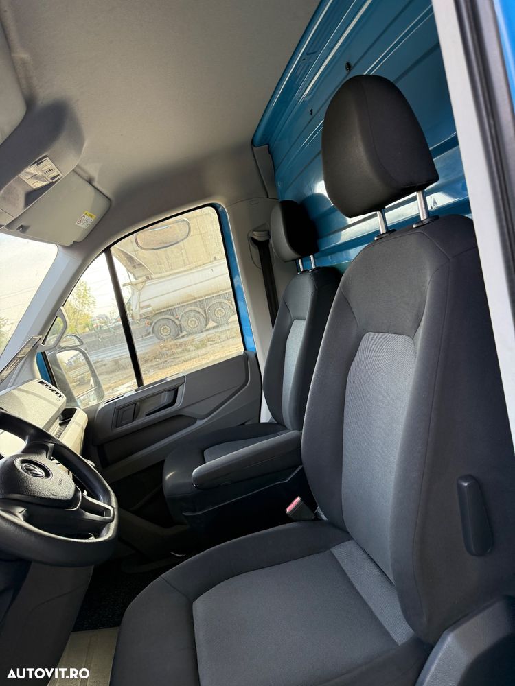 Volkswagen VW Crafter Cub TVA DEDUCTIBIL 35 an 2020 2.0tdi 157.000km Istoric Service Complet la reprezentanta vw Stare foarte buna NU Mercedes Sprinter Duba Iveco Ford transit izoterma - 37