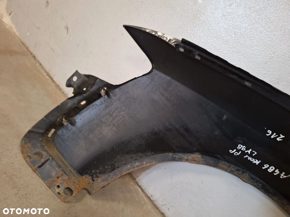 BŁOTNIK PRAWY PRZÓD PRZEDNI AUDI A4 B6 LAK: LY9B NR216 - 15