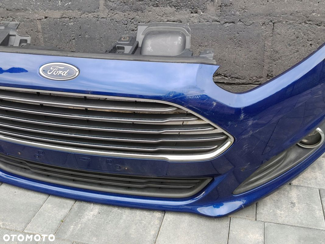 ZDERZAK PRZÓD PRZEDNI FORD FIESTA MK7 LIFT DEEP IMPACT BLUE - 3