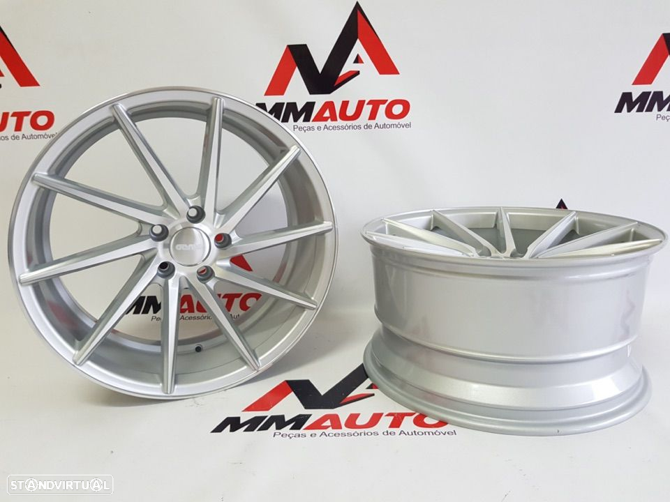 Jantes OEMS FS10 Silver 19" Directional (Estilo Vossen CVT) - 3