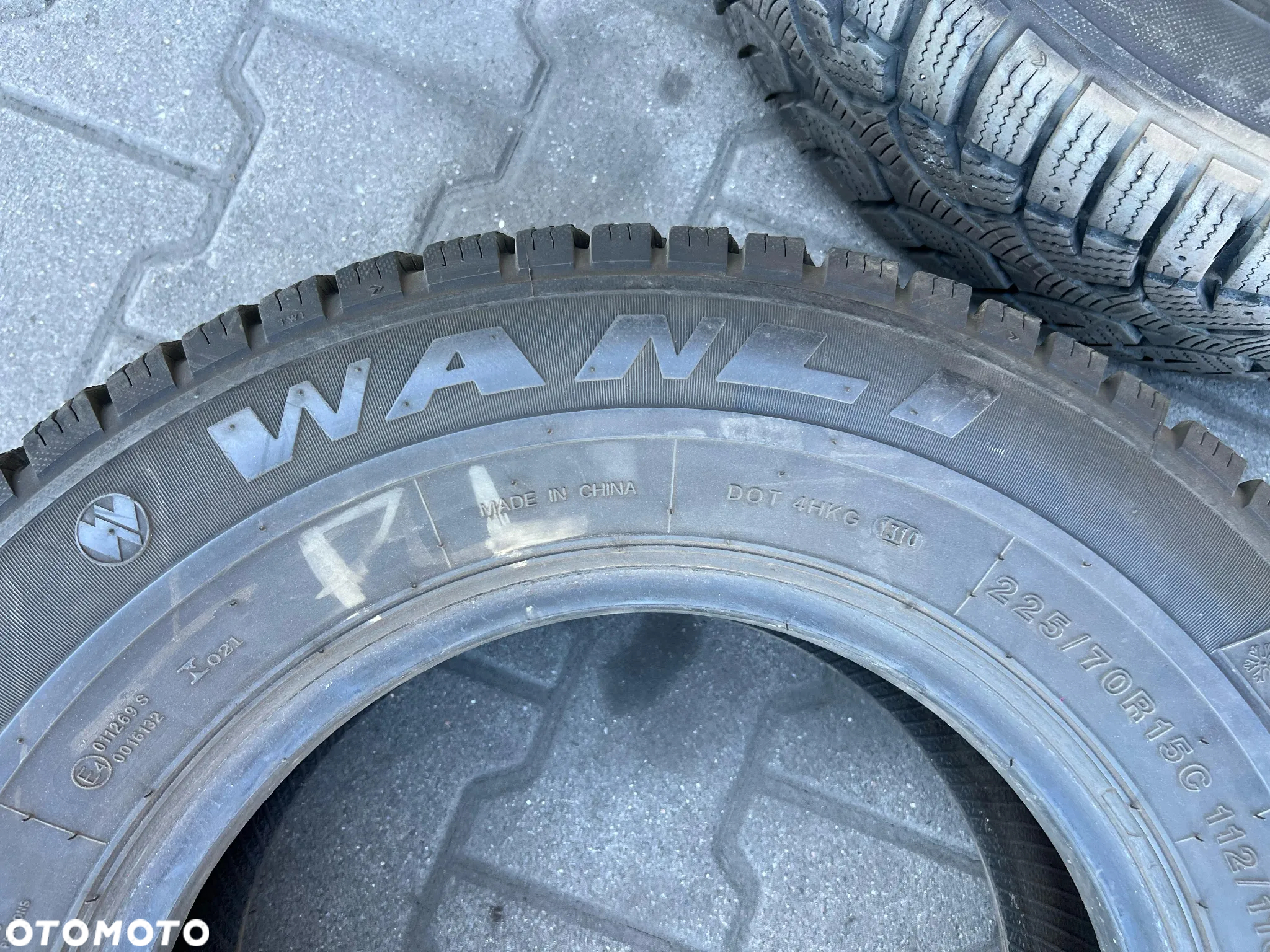 Opony zimowe Wanli Winter-Challenter 225/70 R16C 110R 2010 5-6mm - 2