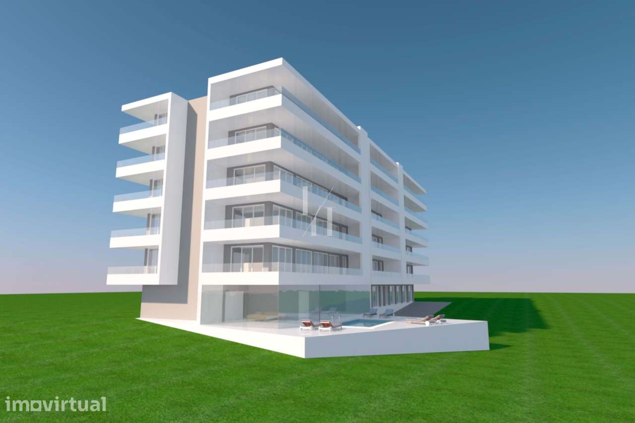 Terreno para prédio de 5 andares com 28 apartamentos em Loulé - Grande imagem: 2/11