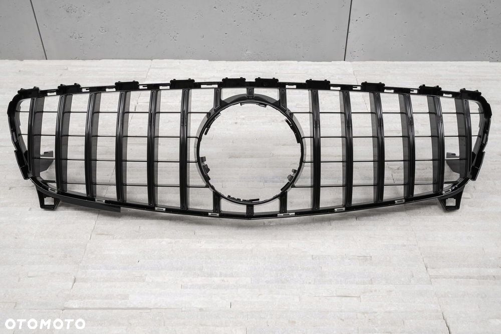 grill gt panamericana czarny mercedes a w176 15-17 - 6